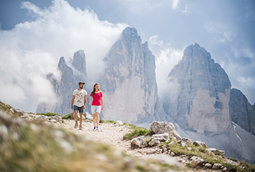 Wandern Drei Zinnen